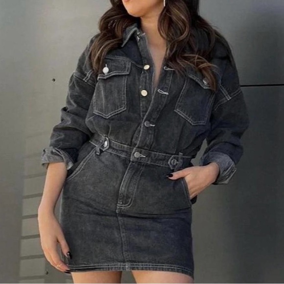 12th Tribe Dresses & Skirts - Brand New - 12th Tribe Denim Dress